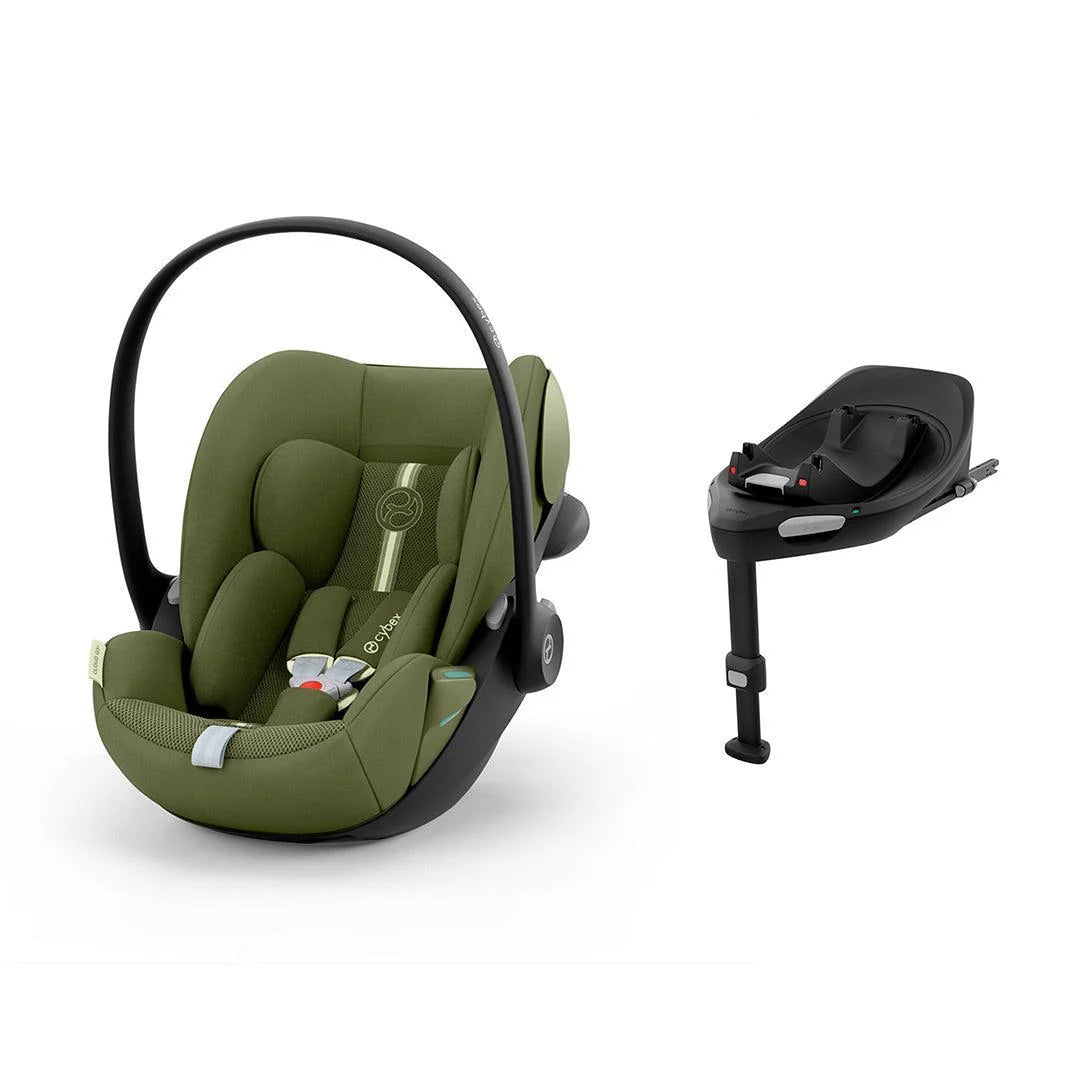 Cybex Cloud G3 Moss Green i-Size PLUS Rotating Baby Car Seat and Base