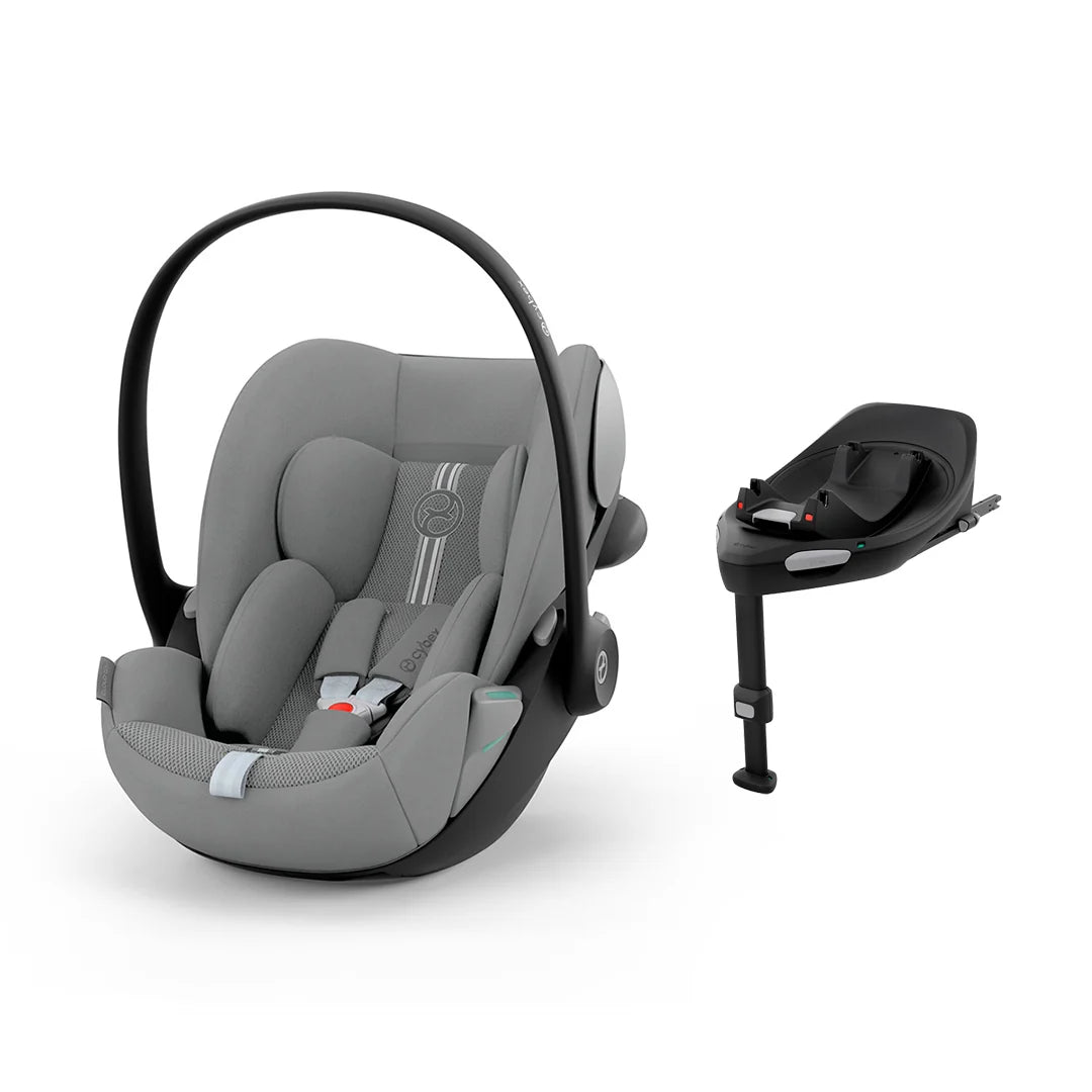 Cybex Cloud G3 Stone Grey i-Size PLUS Rotating Baby Car Seat and Base