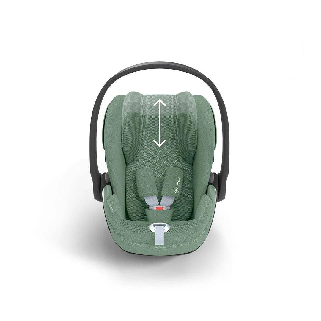 Cybex Cloud T Leaf Green i-Size Plus Rotating Baby Car Seat and Base