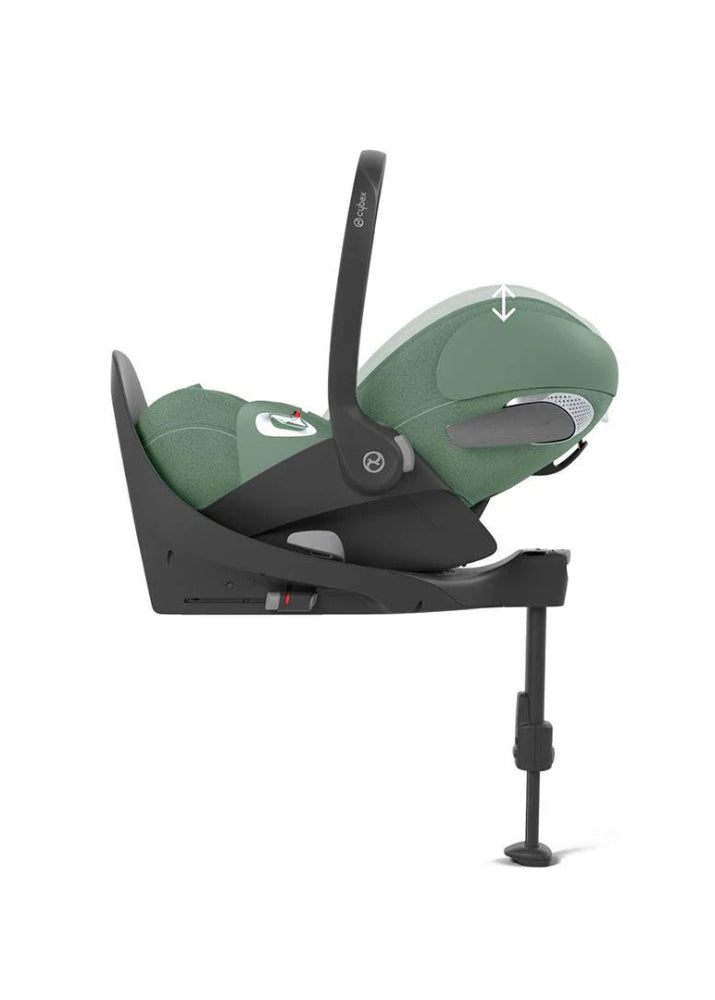 Cybex Cloud T Leaf Green i-Size Plus Rotating Baby Car Seat and Base