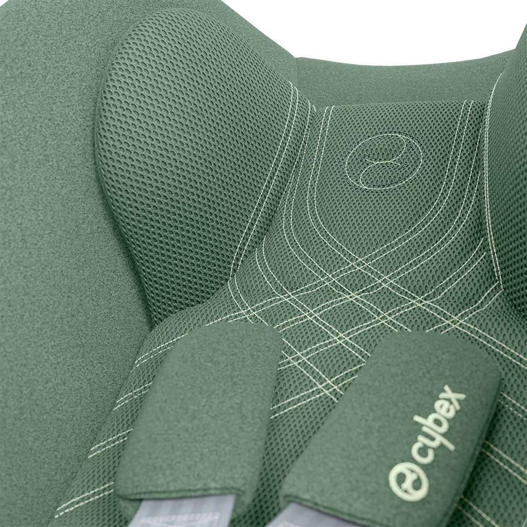 Cybex Cloud T Leaf Green i-Size Plus Rotating Baby Car Seat and Base