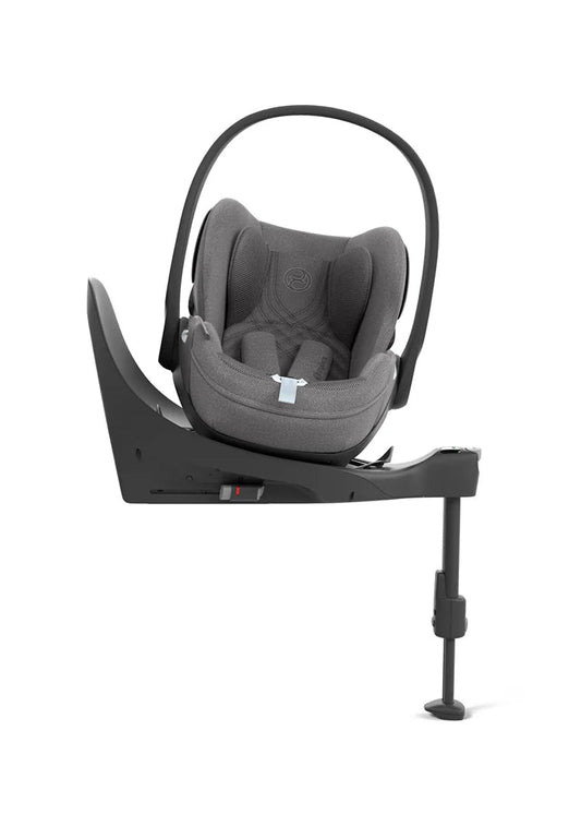 Cybex Cloud T Mirage Grey i-Size Plus Rotating Baby Car Seat and Base
