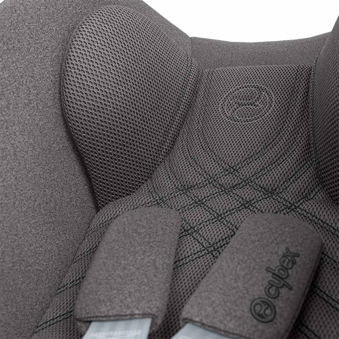 Cybex Cloud T Mirage Grey i-Size Plus Rotating Baby Car Seat and Base