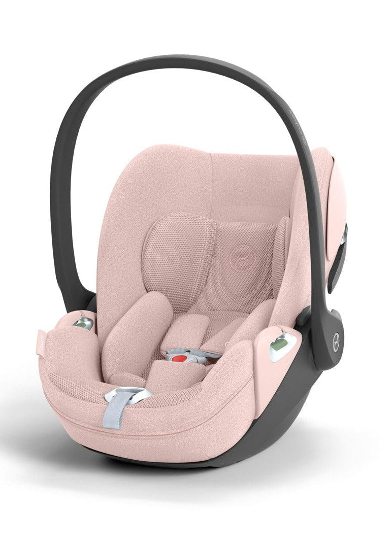 Cybex Cloud T Peach Pink i-Size Plus Rotating Baby Car Seat and Base