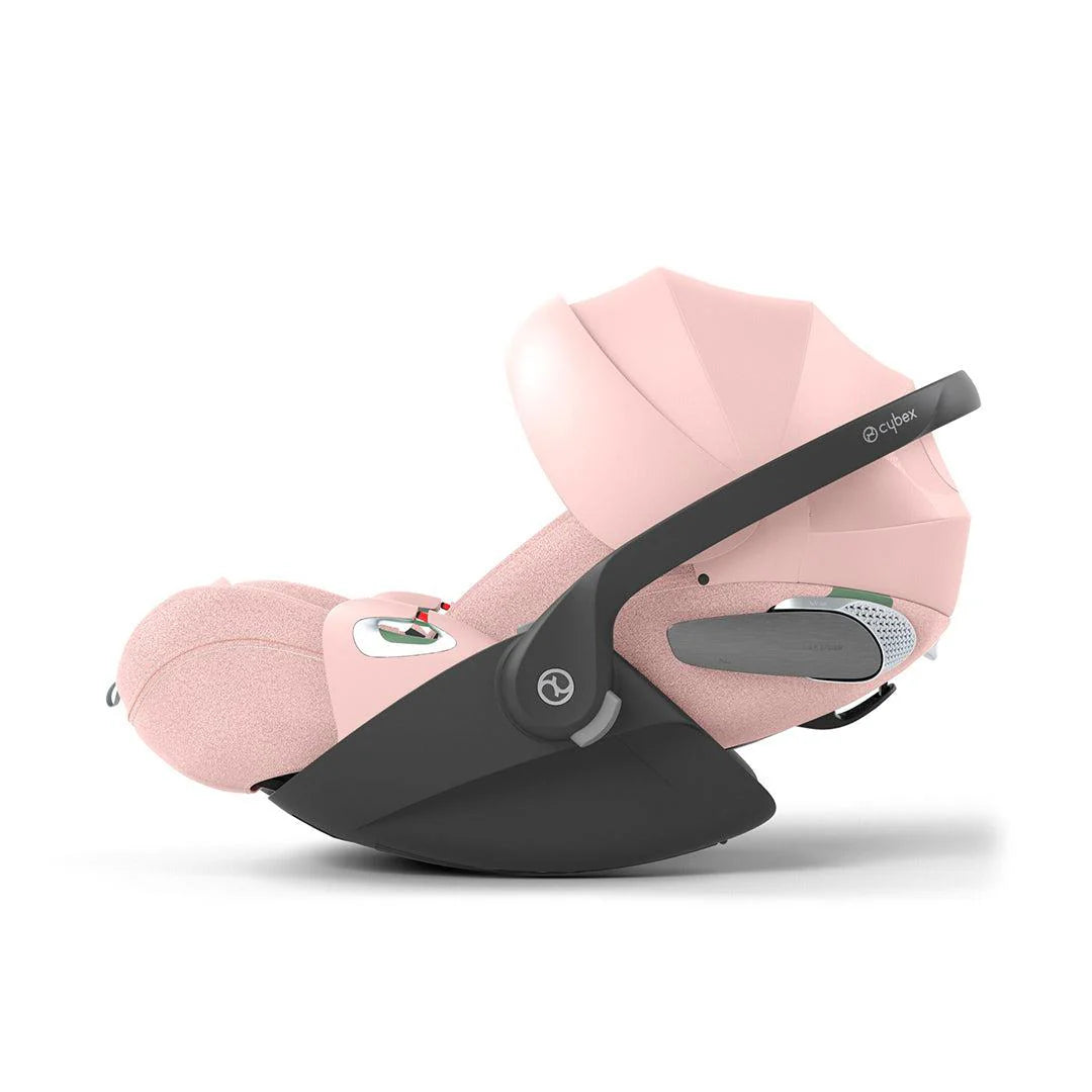 Cybex Cloud T Peach Pink i-Size Plus Rotating Baby Car Seat and Base