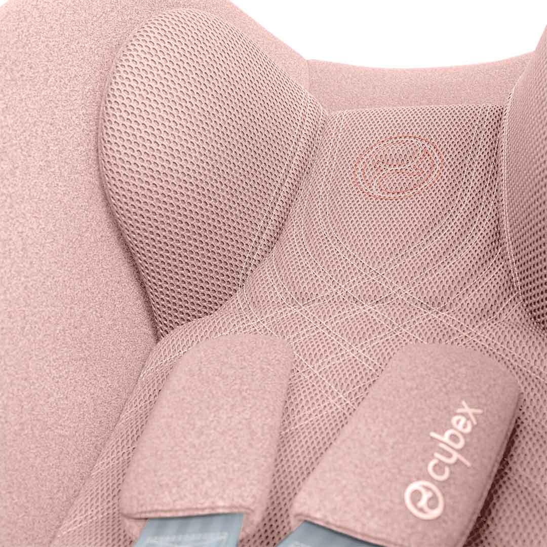 Cybex Cloud T Peach Pink i-Size Plus Rotating Baby Car Seat and Base