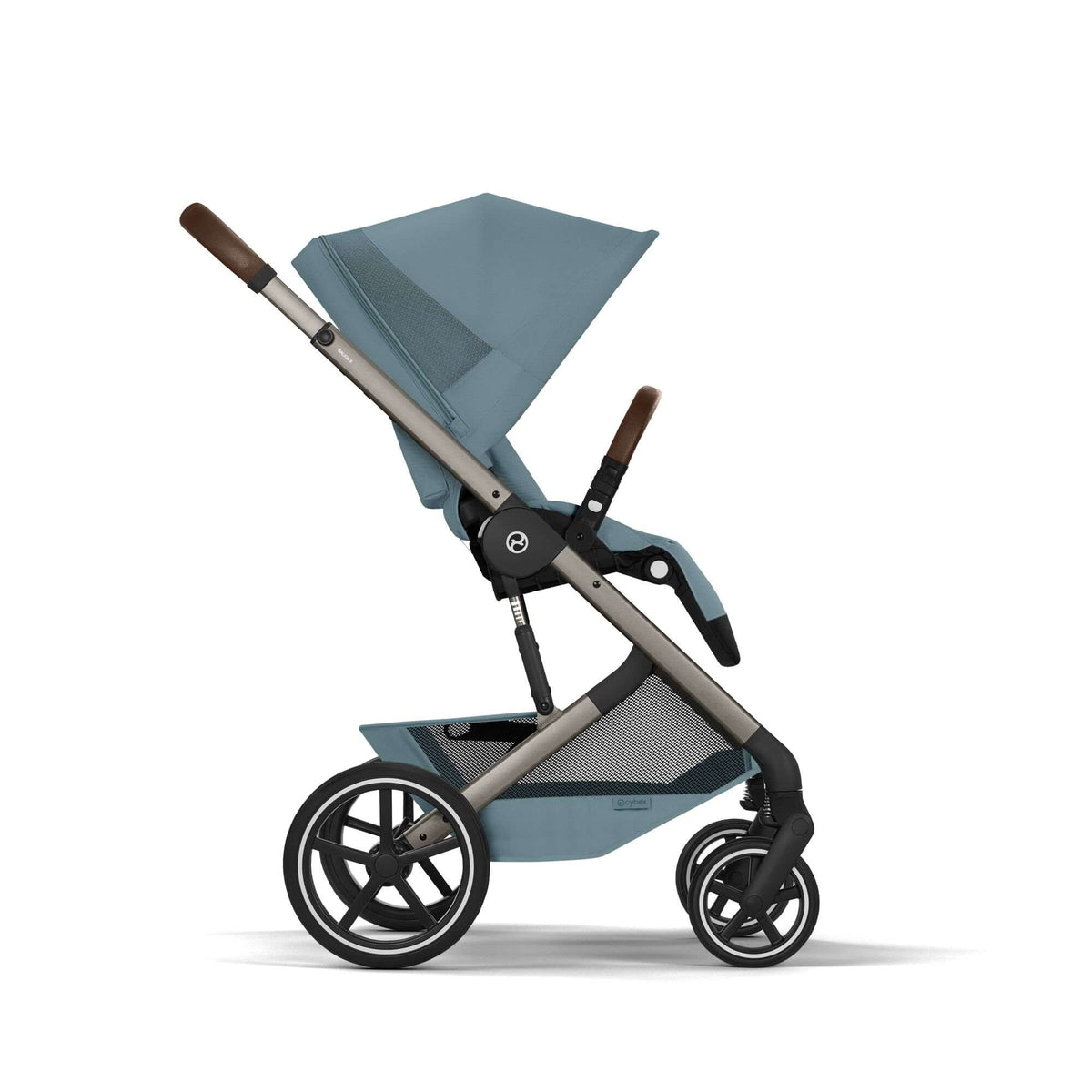 Cybex Balios + Fold Cot Stormy Blue Bundle