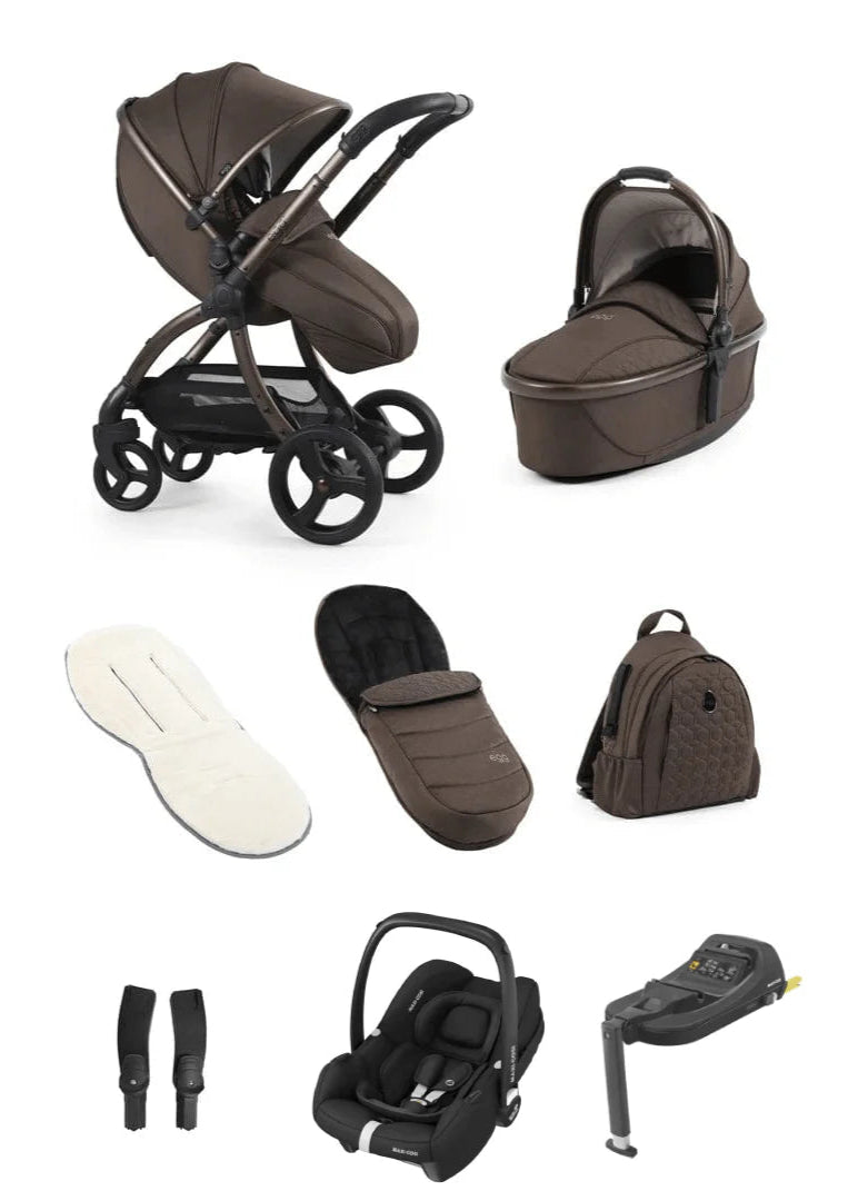 Egg 3 Chocolate Velvet Travel System