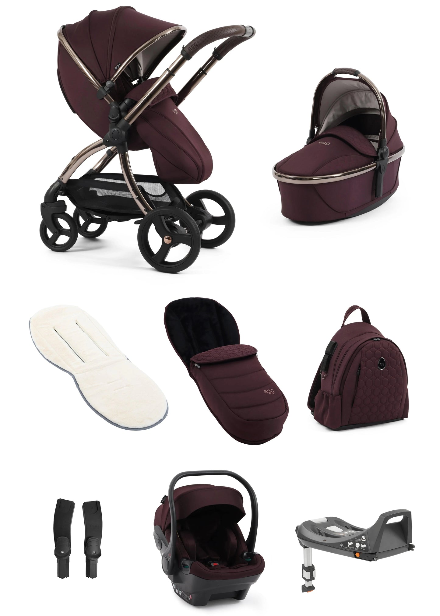 Egg 3 Mulberry Travel System