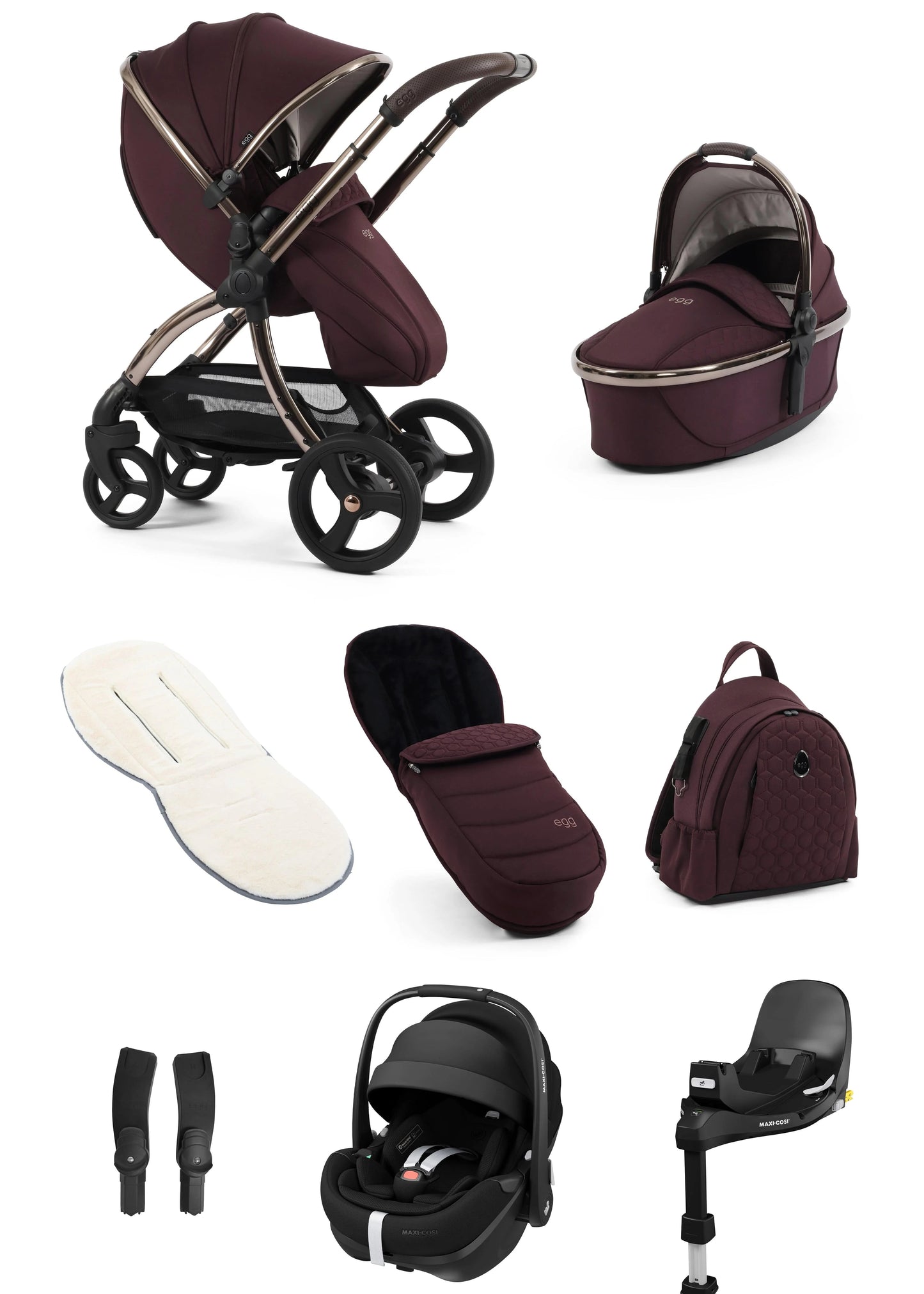 Egg 3 Mulberry Travel System