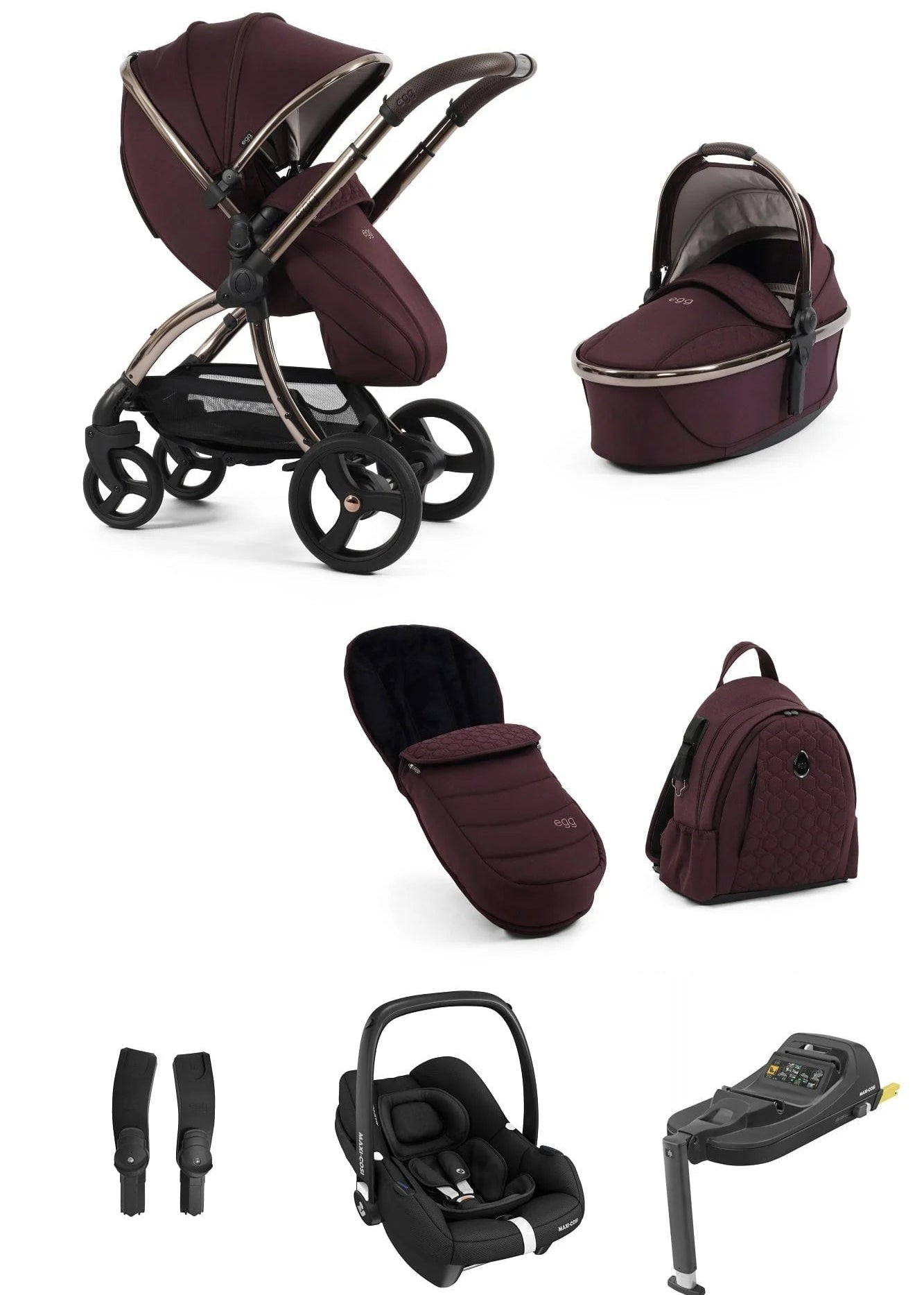 Egg 3 Mulberry Travel System