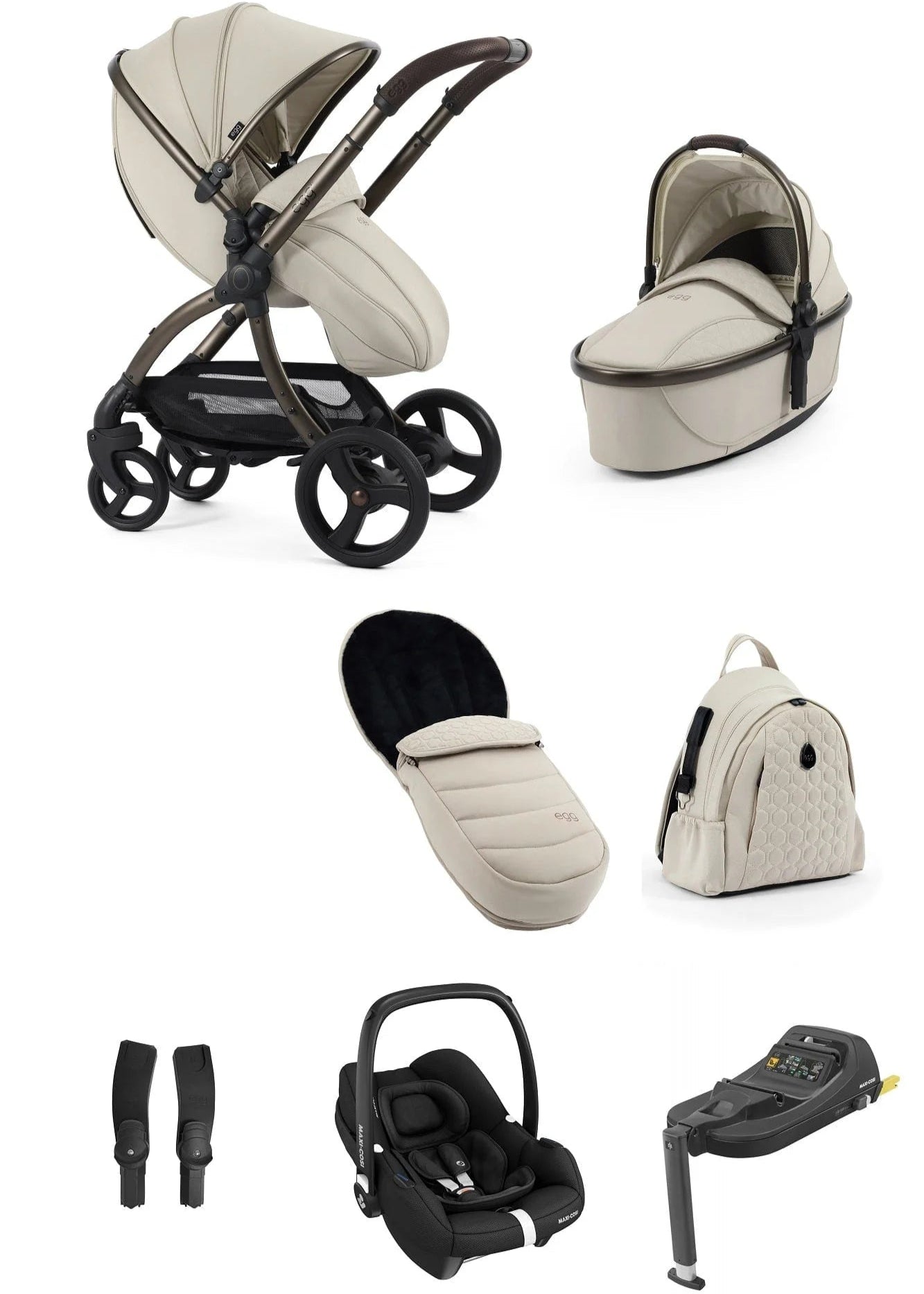 Egg 3 Cashmere Travel System
