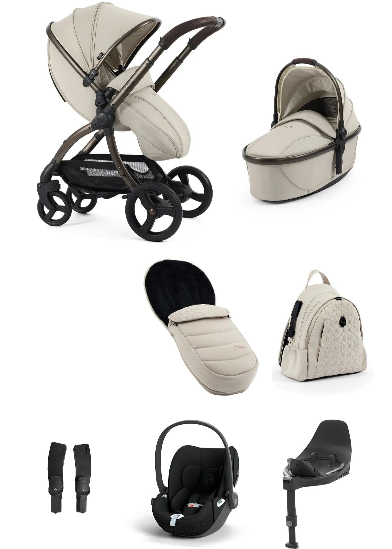 Egg 3 Cashmere Travel System