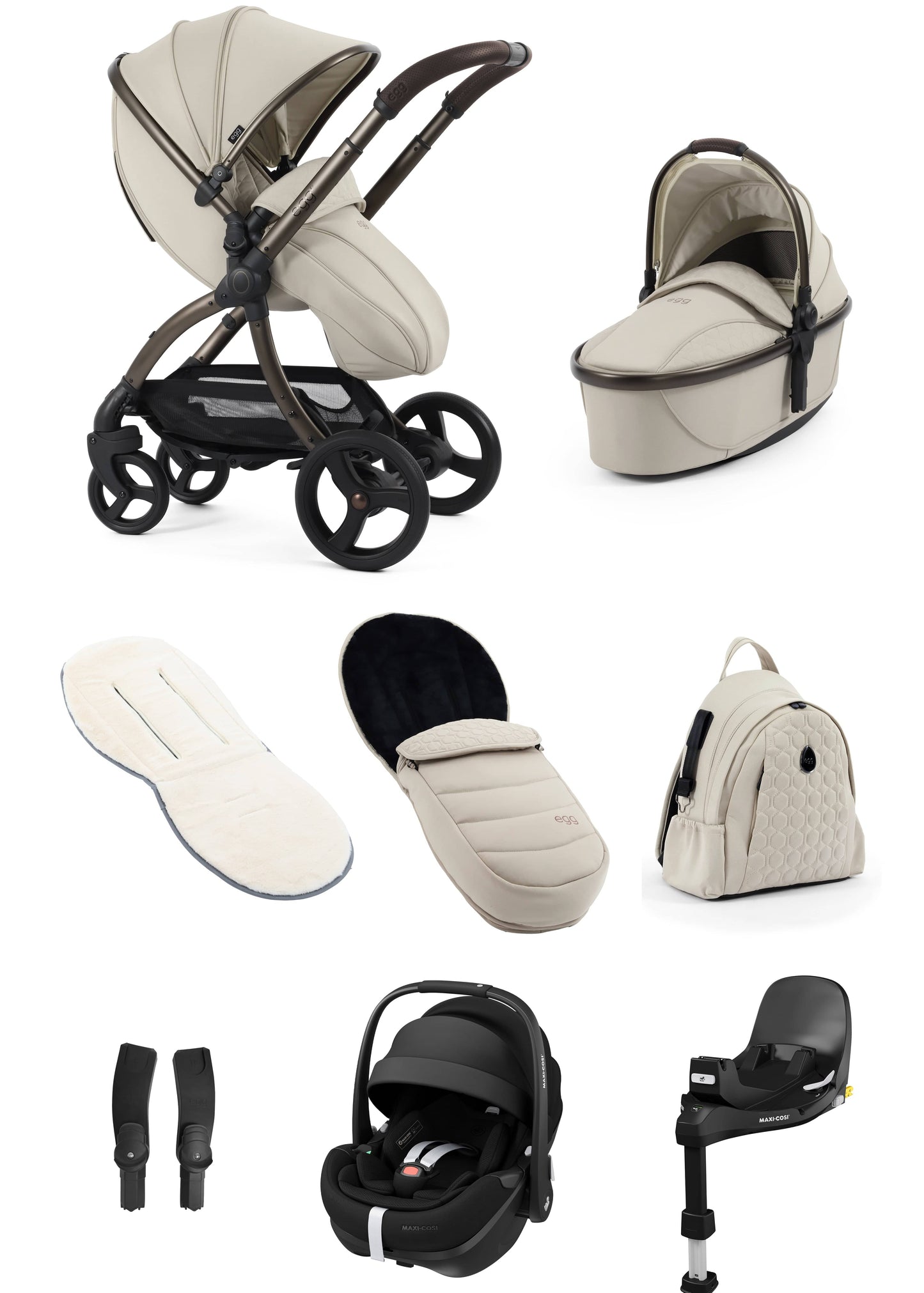 Egg 3 Cashmere Travel System