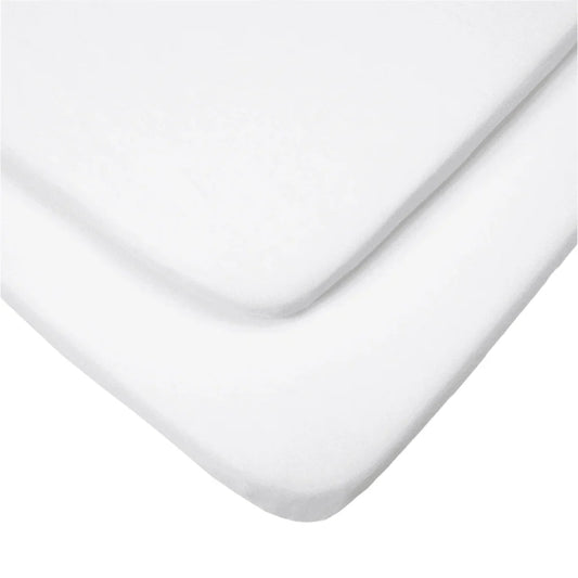 Tutti Bambini Cozee Bedside Crib Sheets White