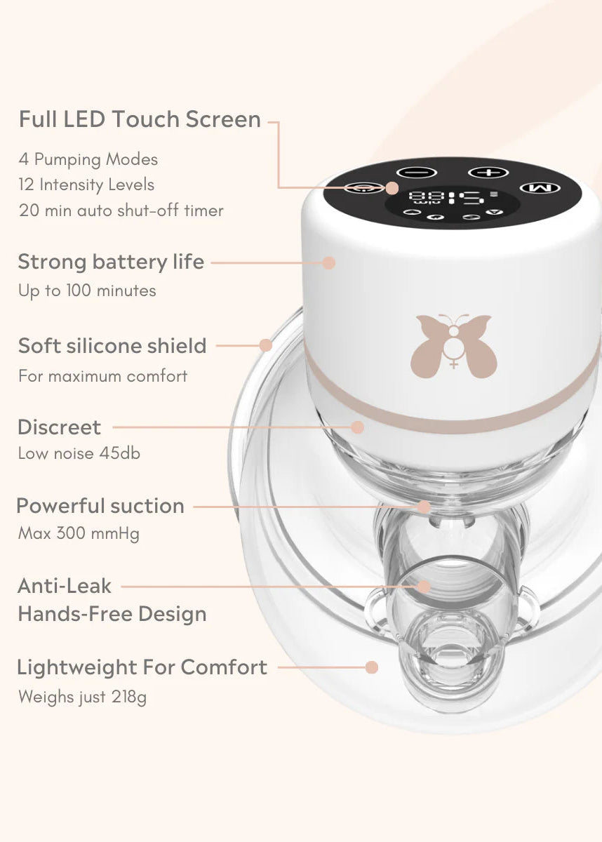 Fraupow Wearable Hands Free Breast Pump