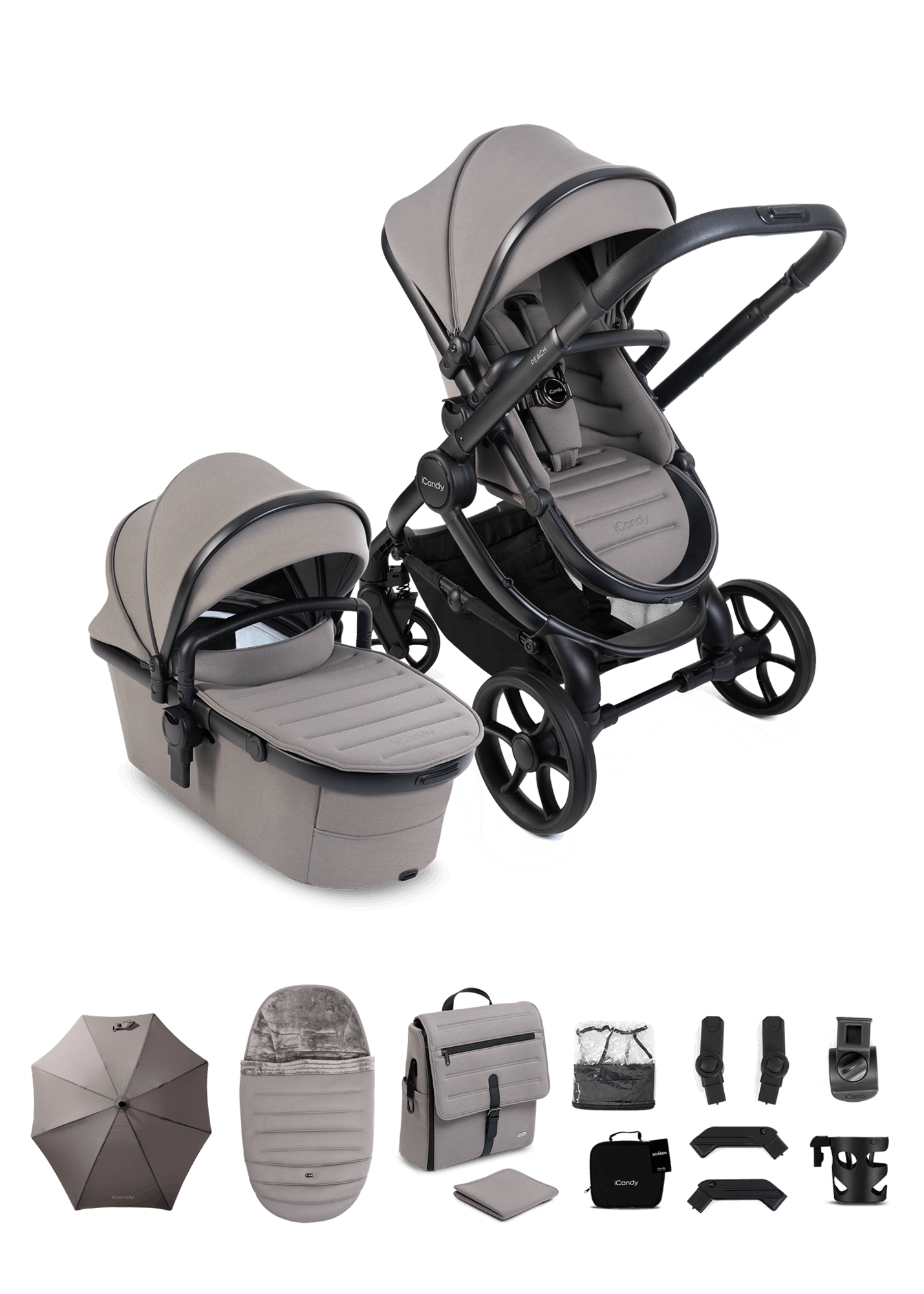 iCandy Peach 8 Complete Bundle - Porcini