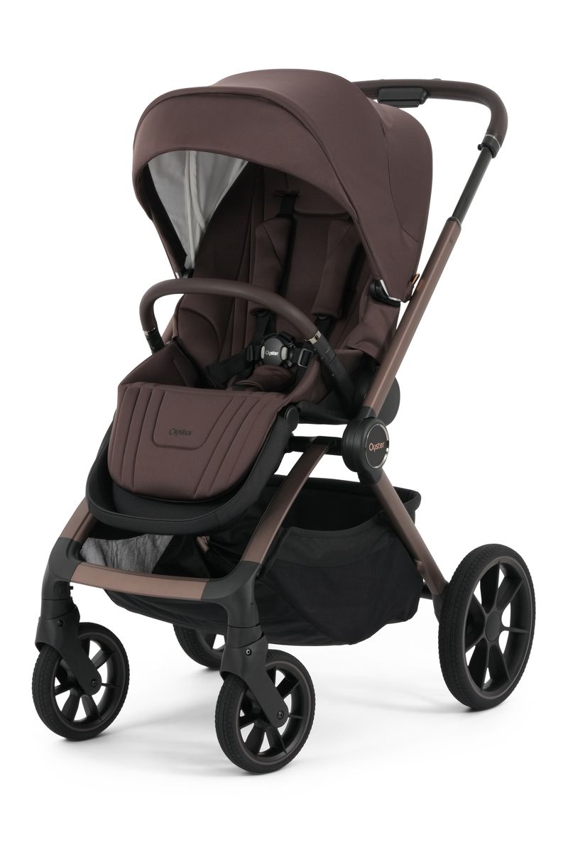 Oyster Vee Travel System with Oyster 360 Car Seat - Chocolate
