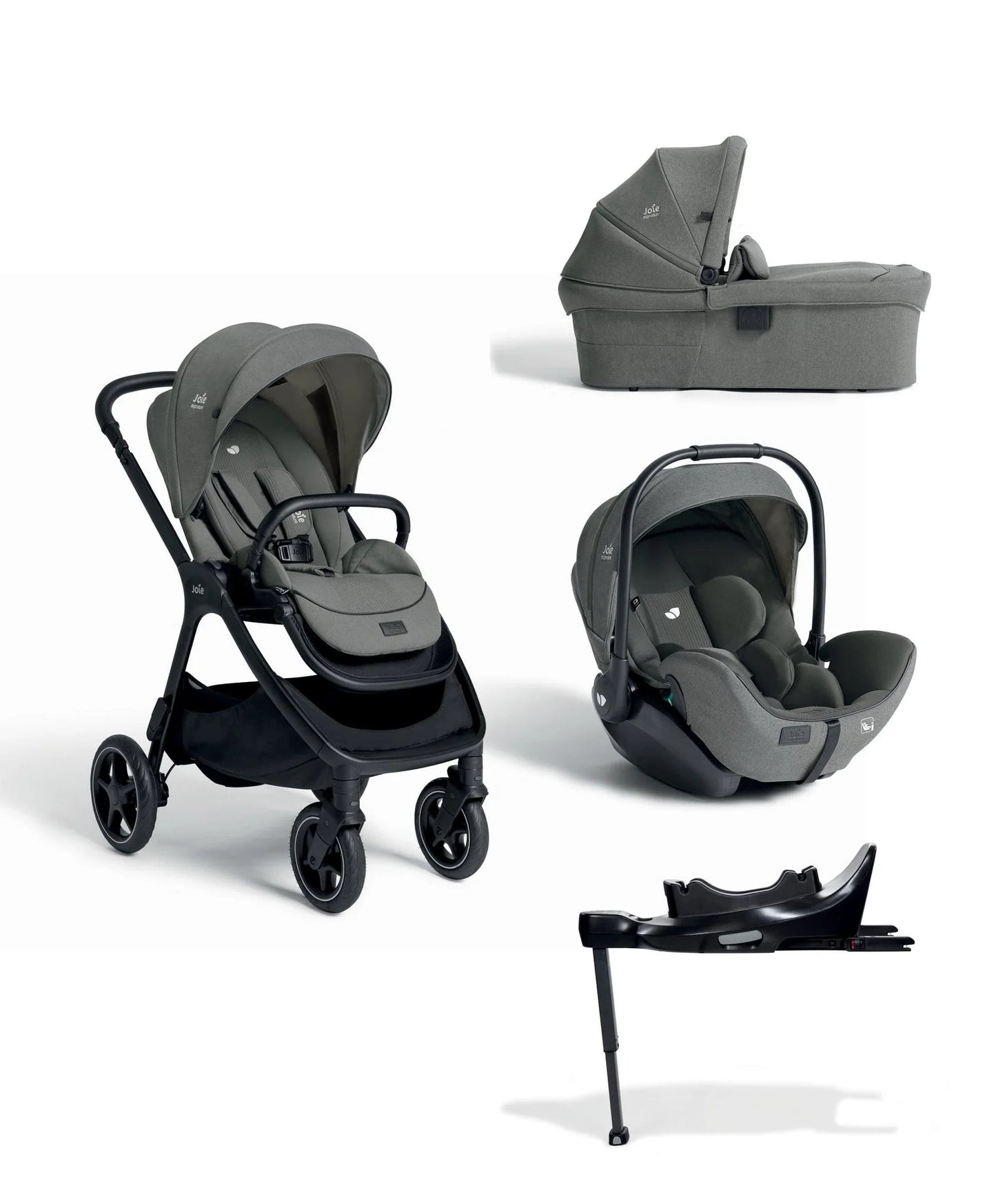 Joie Finiti Flex Evergreen Bundle - iLevel and iEncore Base