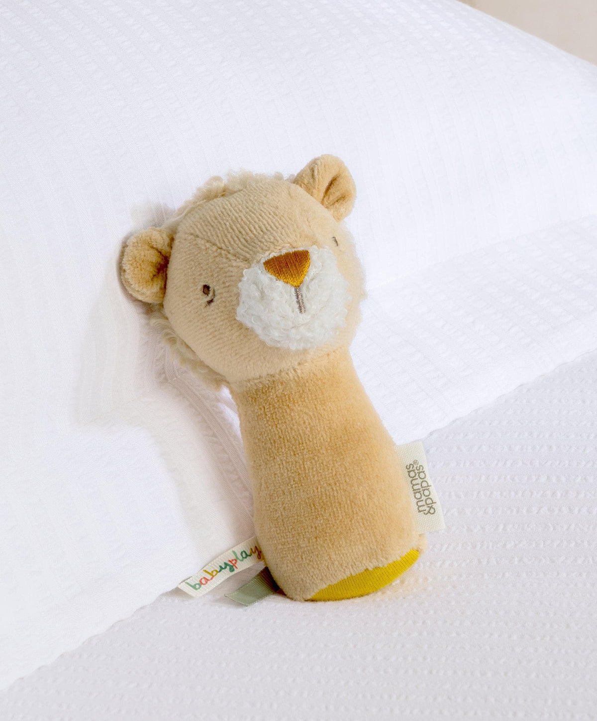 Mamas and Papas BTBW Hand Rattle Lion
