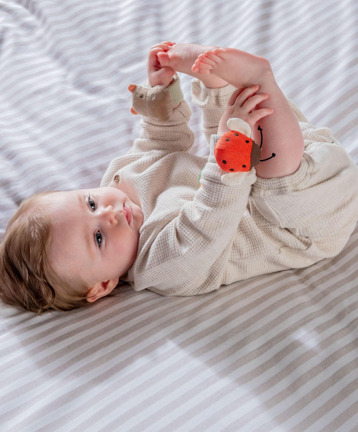 Mamas and Papas Wrist Rattle Hippo