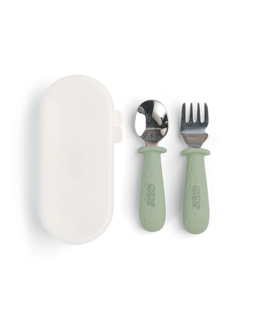 Mamas and Papas Cutlery Set with Travel Case