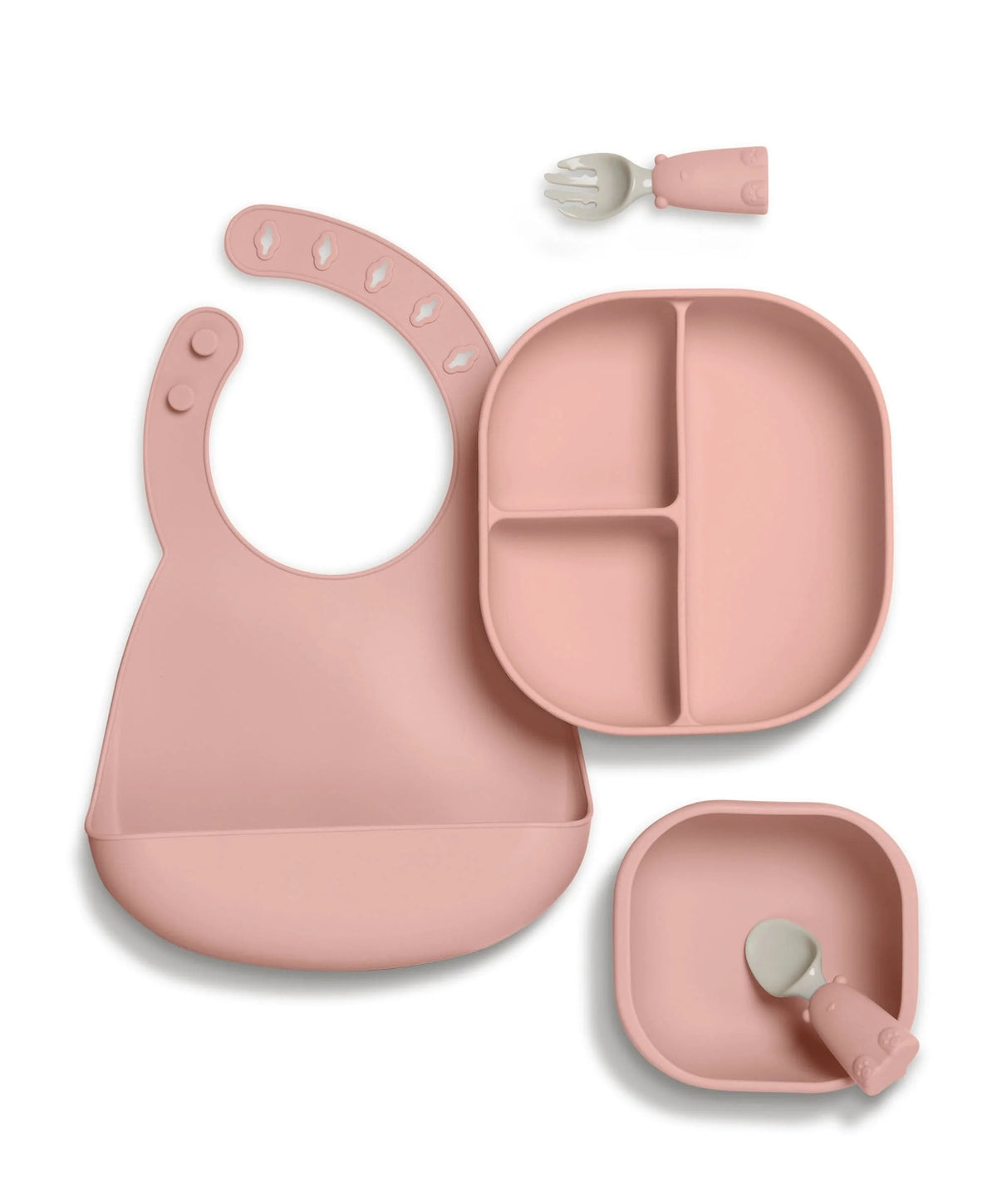 Mamas and Papas First Mealtime Silicone Set