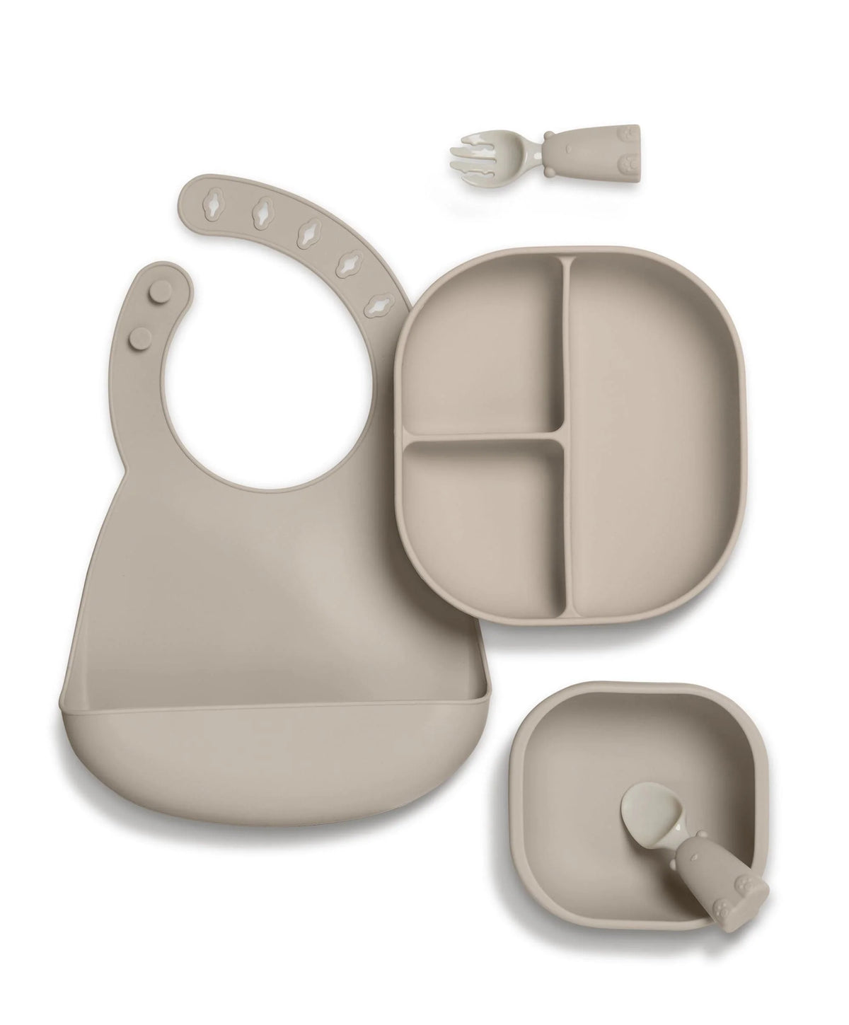 Mamas and Papas First Mealtime Silicone Set