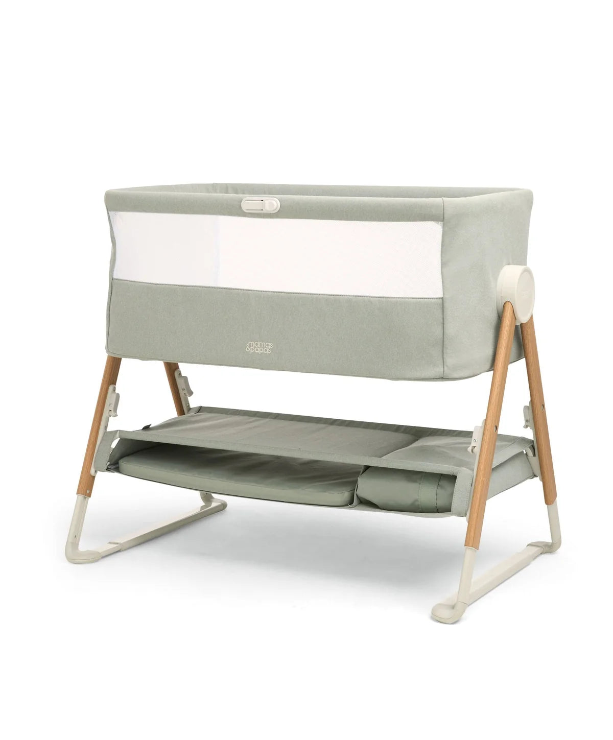 Mamas and Papas Lua Bedside Crib