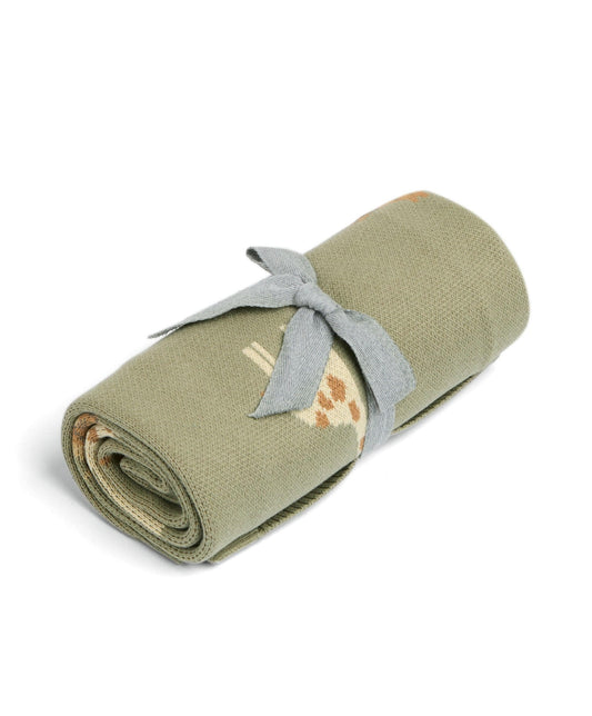 Mamas and Papas Knitted Blanket - Safari Sage