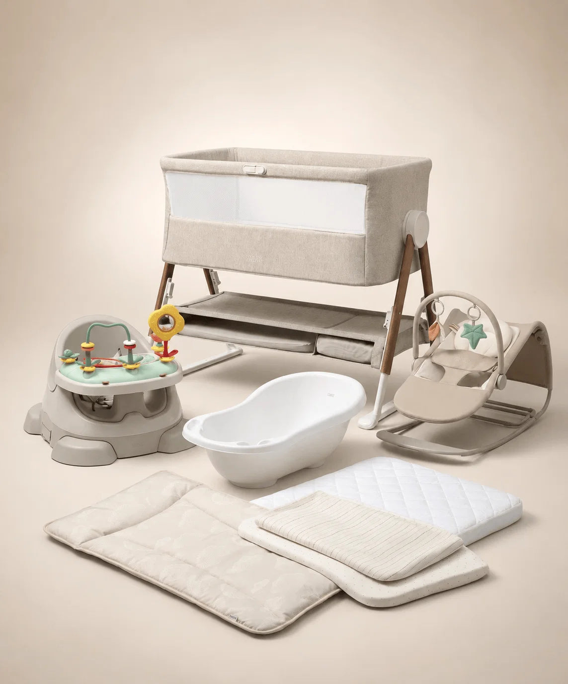 Mamas and Papas Newborn Essentials Bundle - Clay