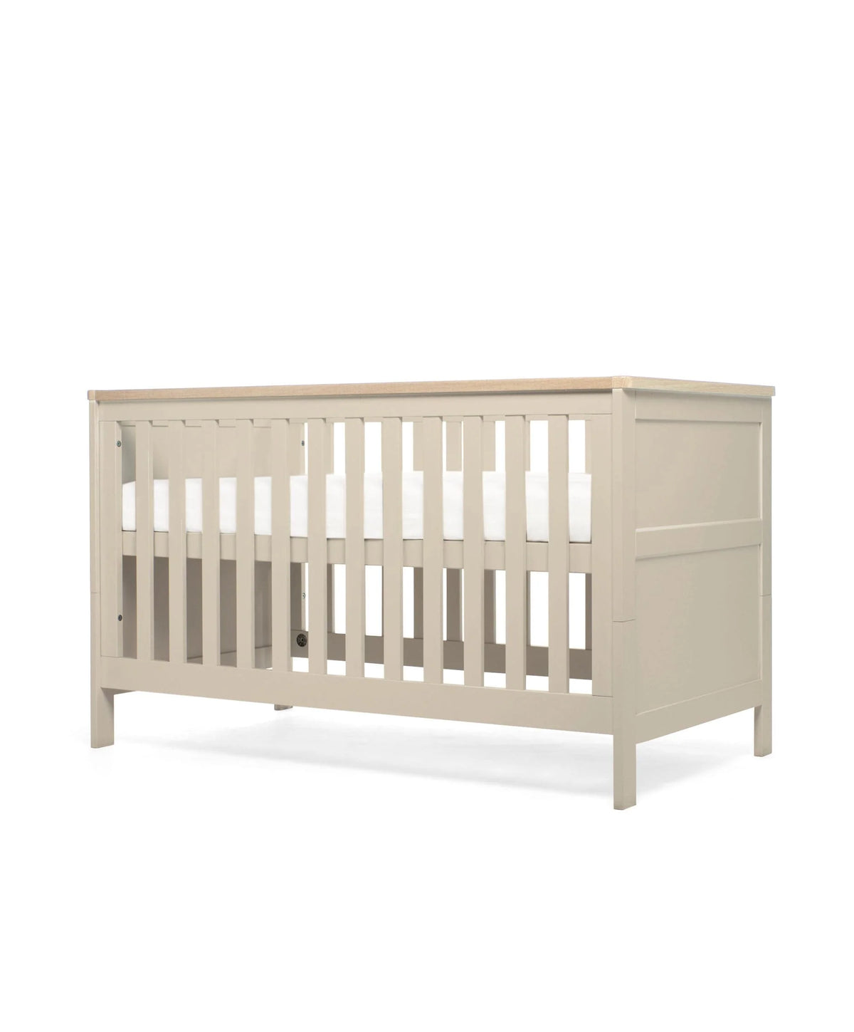 Mamas and Papas Wedmore Cashmere / Oak Cotbed