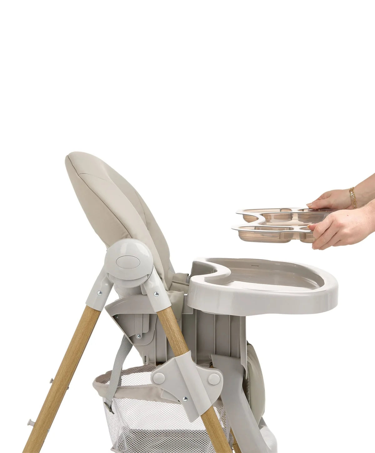Mamas and Papas Snax Highchair Truffle