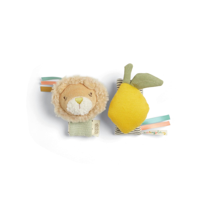 Mamas and Papas Wrist Rattle Lion