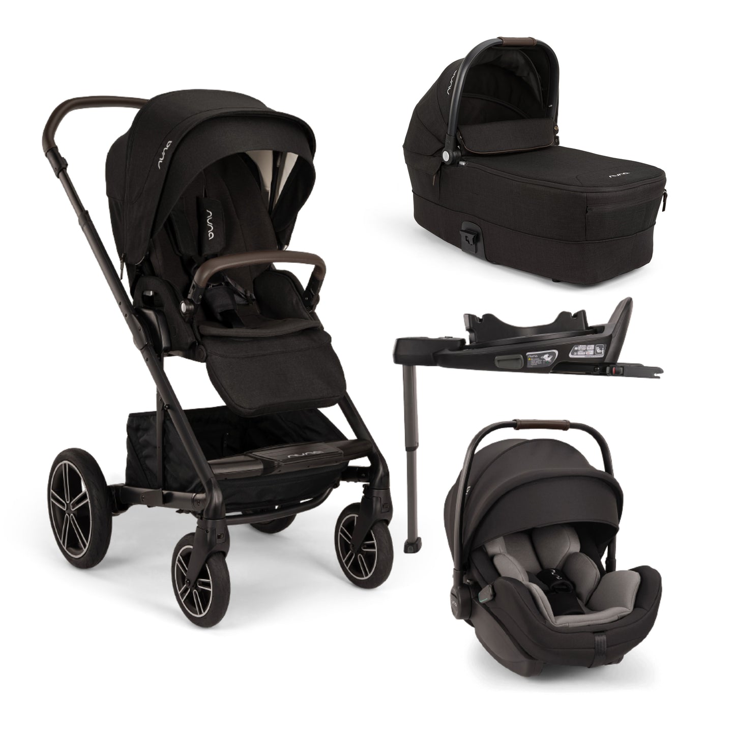 Nuna Mixx Next with Arra Flex and Curv Base