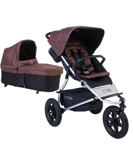 Mountain Buggy Urban Jungle and Carrycot Mustang