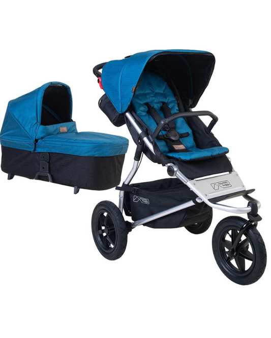 Mountain Buggy Urban Jungle and Carrycot Ocean