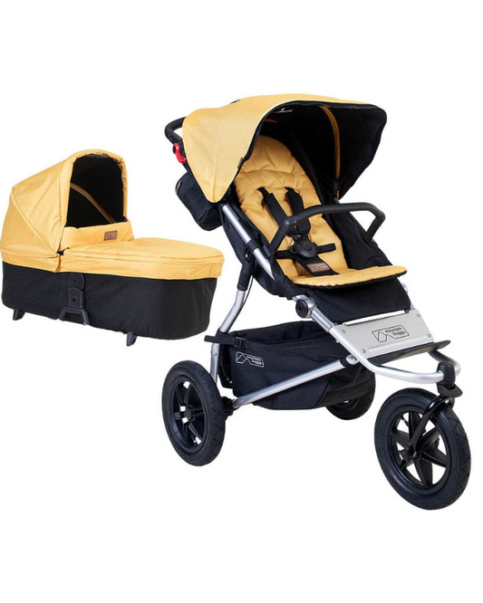 Mountain Buggy Urban Jungle and Carrycot Solare