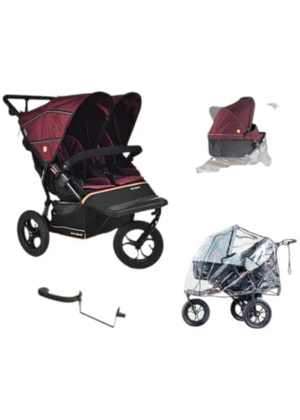 Out n About Double Nipper v6 Newborn and Toddler Starter Bundle