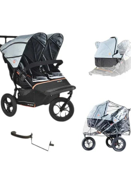 Out n About Double Nipper v6 Newborn and Toddler Starter Bundle