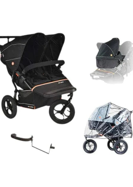 Out n About Double Nipper v6 Newborn and Toddler Starter Bundle