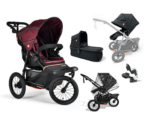 Out n About Nipper V6 PLUS Summit Black Switch Bundle