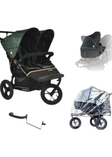 Out n About Double Nipper v6 Newborn and Toddler Starter Bundle