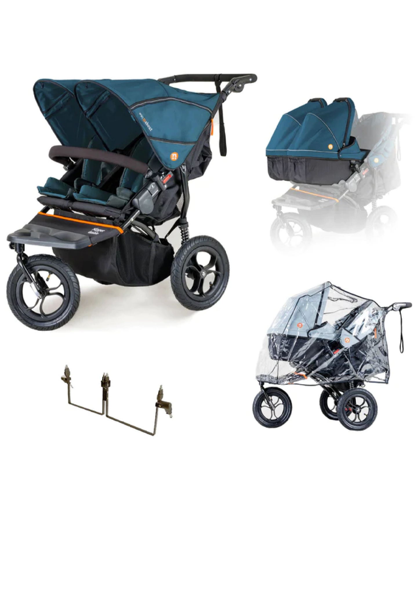 Out n About Nipper Double v5 TWIN Starter Bundle