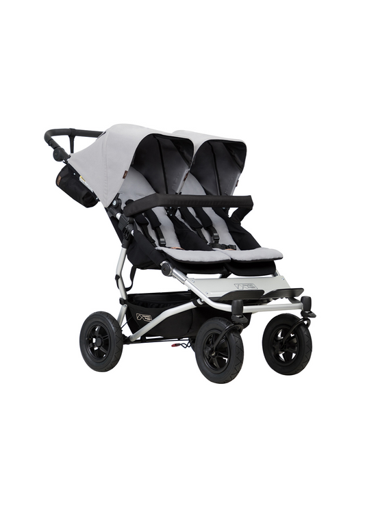 Mountain Buggy duet Silver Double Buggy