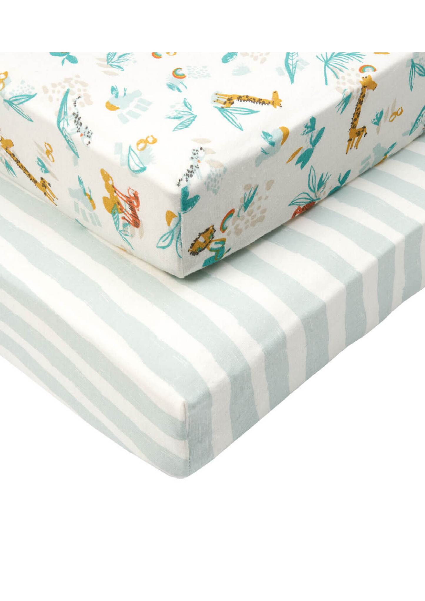 Tutti Bambini Cot Fitted Sheets 2pk